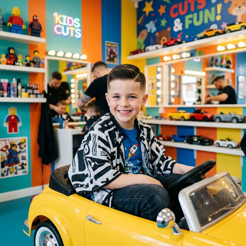 Corte moderno infantil